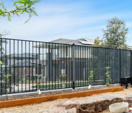 Steel 1800 High Flat Top Fence Gate