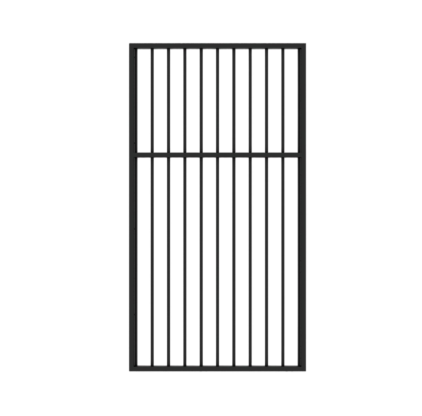 1800 High Flat Top Aluminium Gate Converter Stile