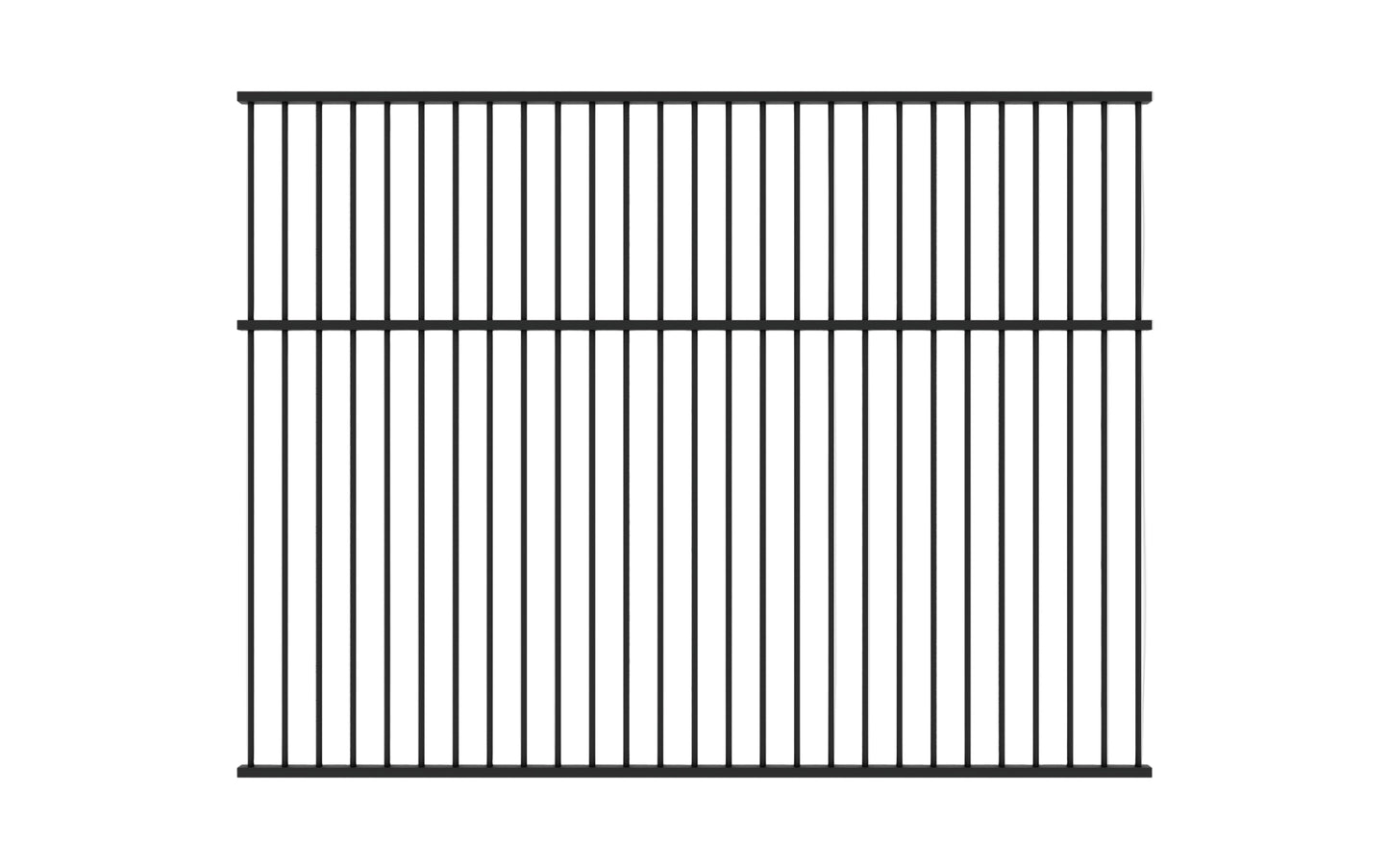 1800 High Flat Top Aluminium Fence Panel