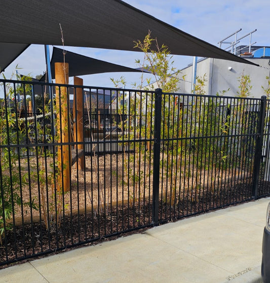 1800 High Flat Top Aluminium Fence Panel