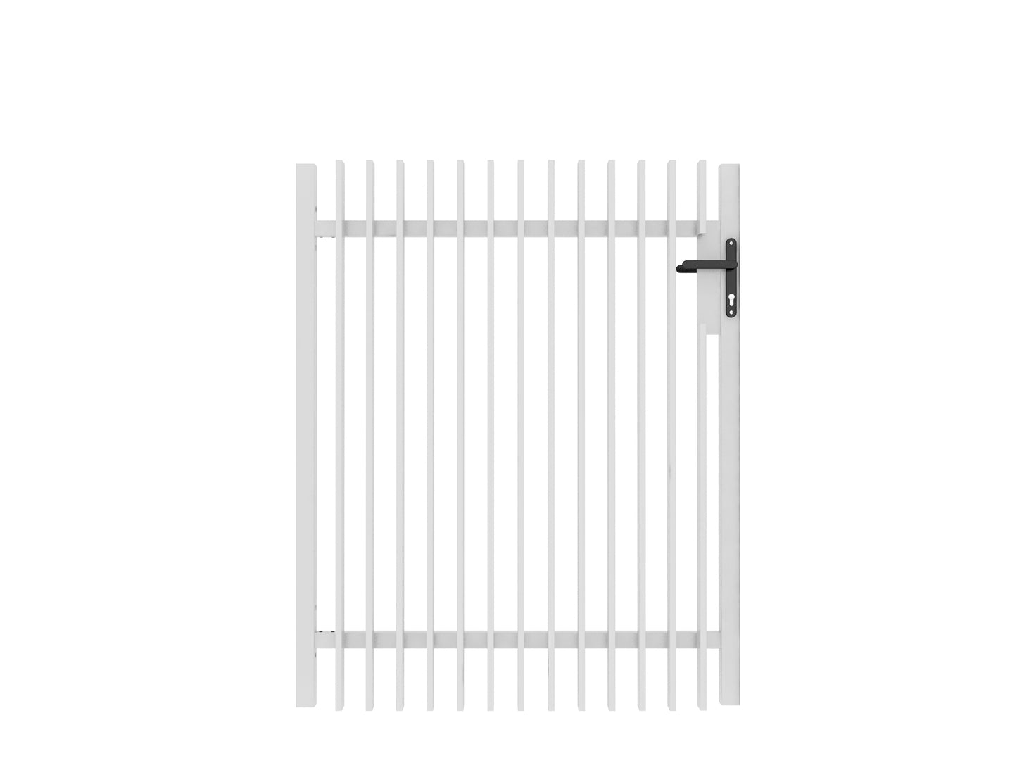 Aluminium Maxi Blade Gate-Right Side Handle