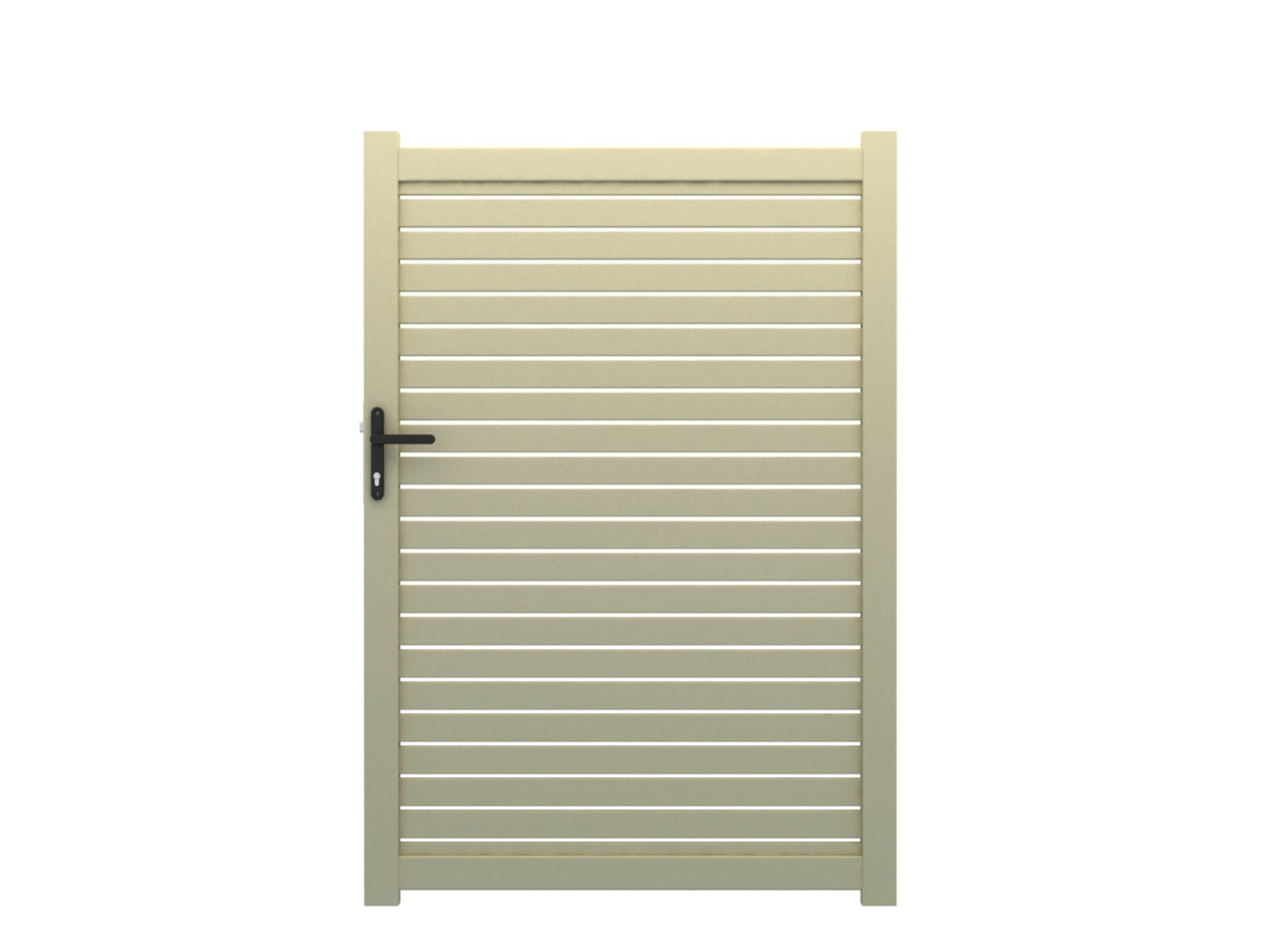 Double DIY Horizontal Maxi Slat Gate (1200mm high x 3000mm wide)