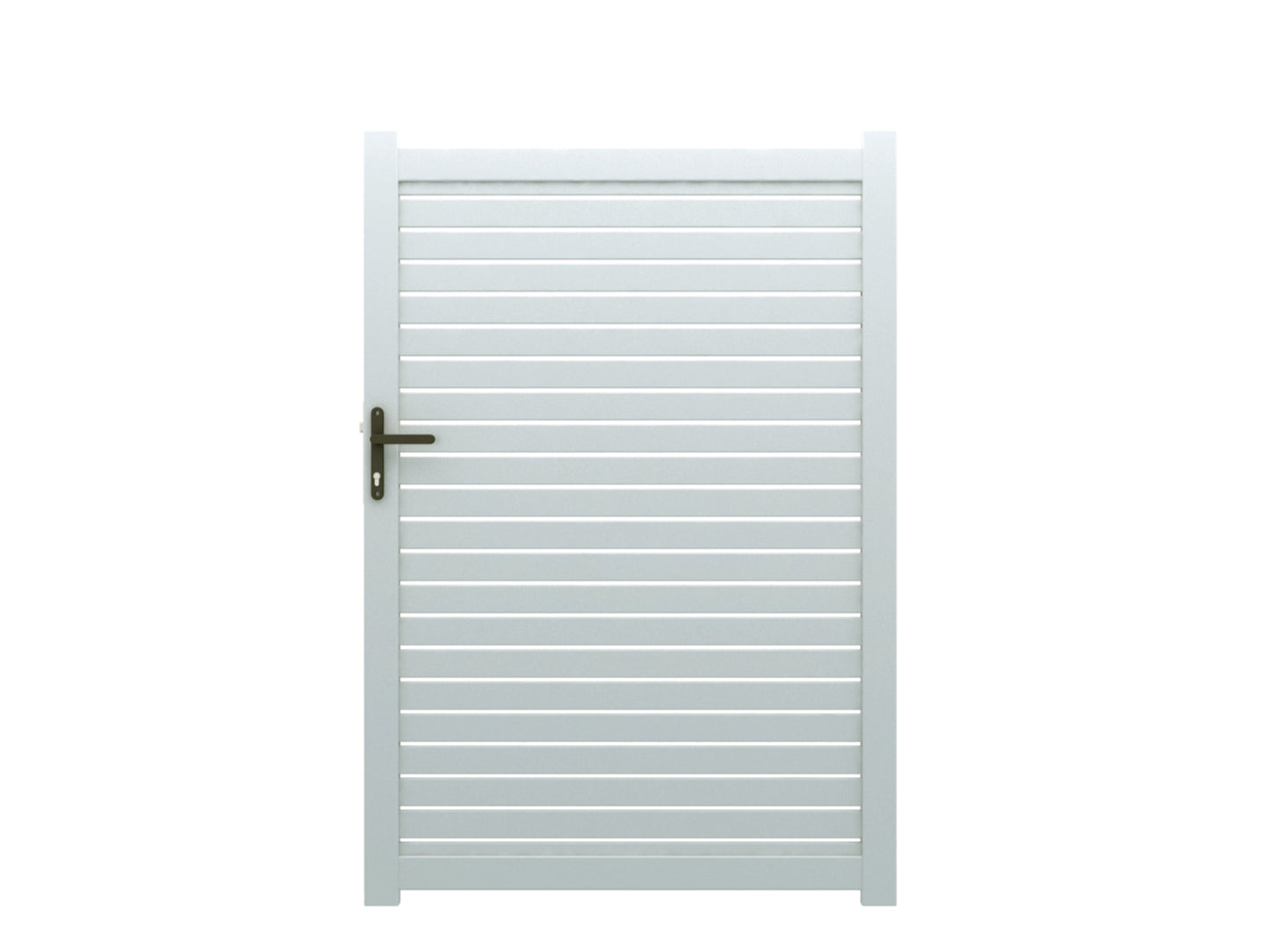 Double DIY Horizontal Maxi Slat Gate (1200mm high x 3000mm wide)