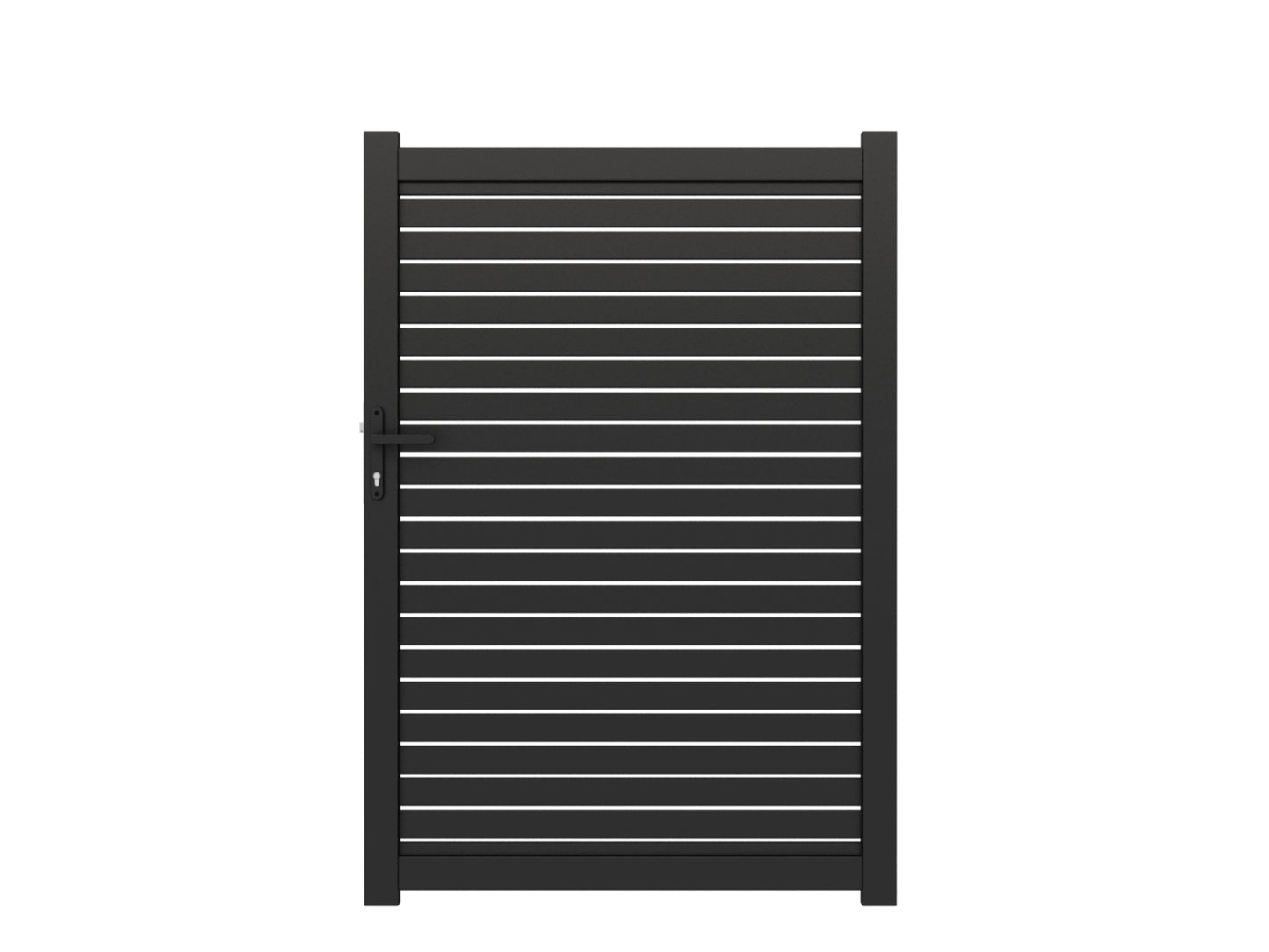 Double DIY Horizontal Maxi Slat Gate (1200mm high x 3000mm wide)