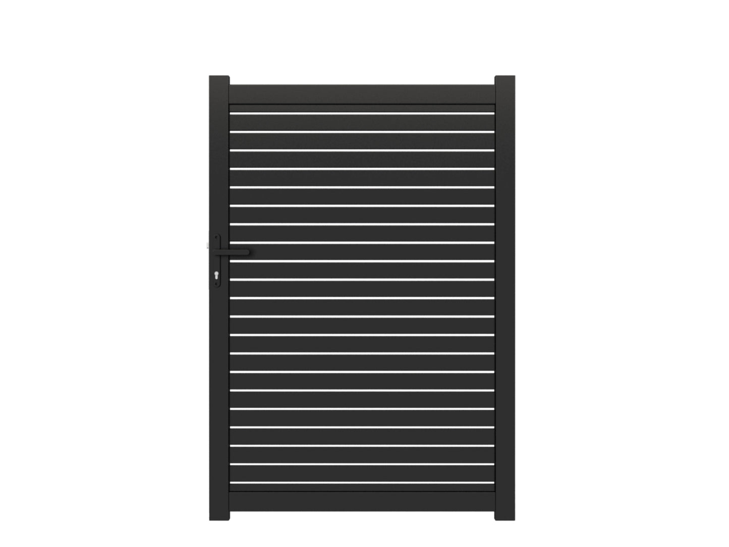 Double DIY Horizontal Maxi Slat Gate (1200mm high x 3000mm wide)