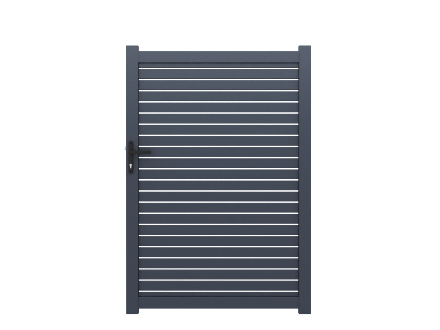 Double DIY Horizontal Maxi Slat Gate (1200mm high x 3000mm wide)