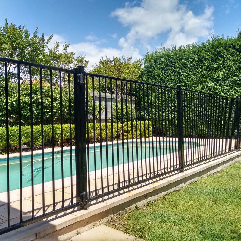 Flat Top Aluminium Fence Gate