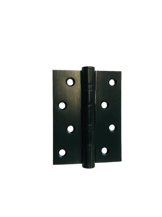 Butt Hinges Stainless Steel (pair) 100x75x3mm Black