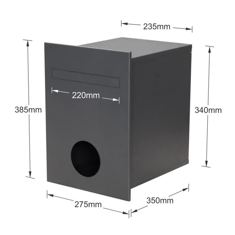 Horizontal Slot Letterbox