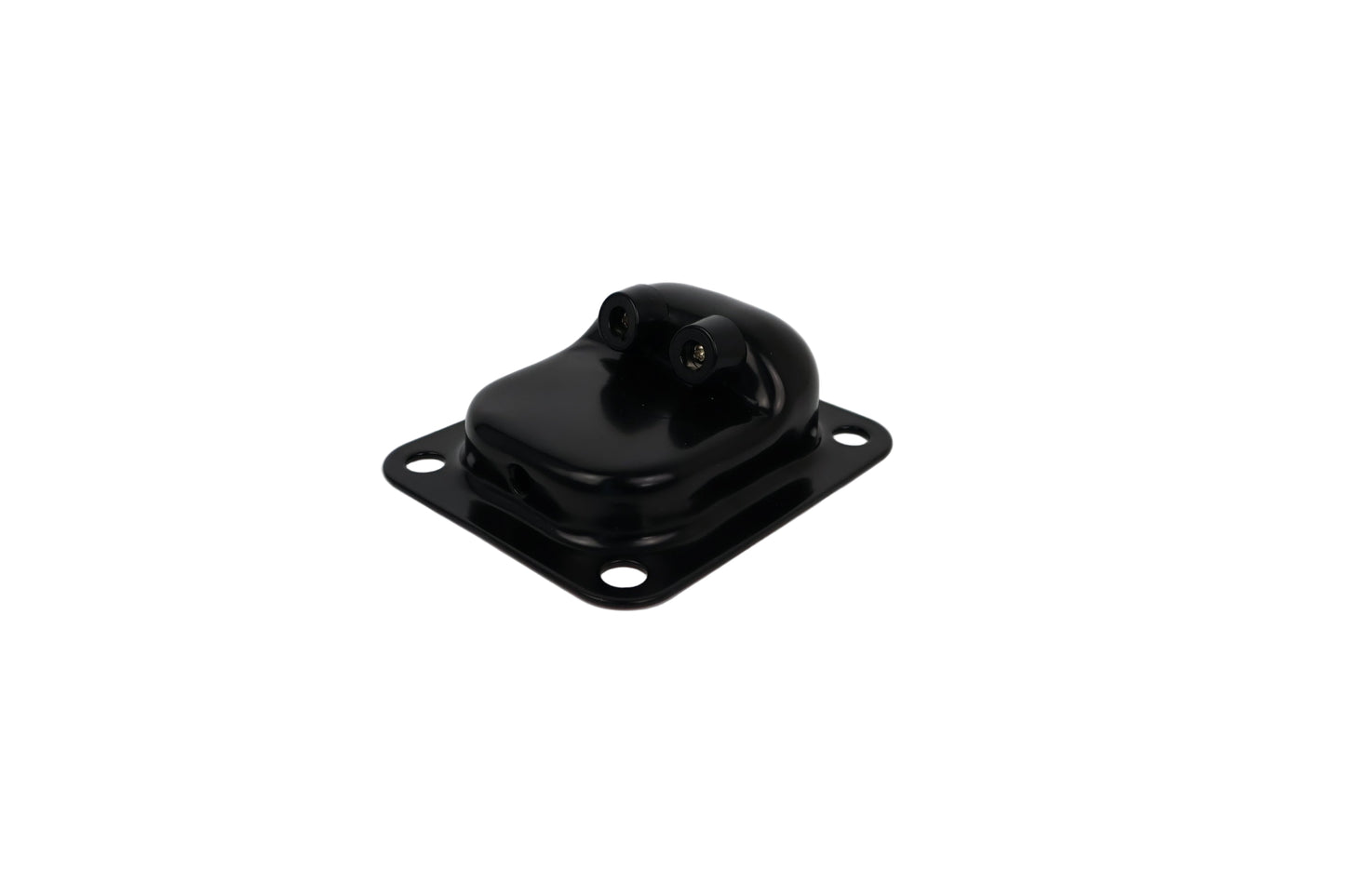 Gate Stopper for Double Swing Gates Black