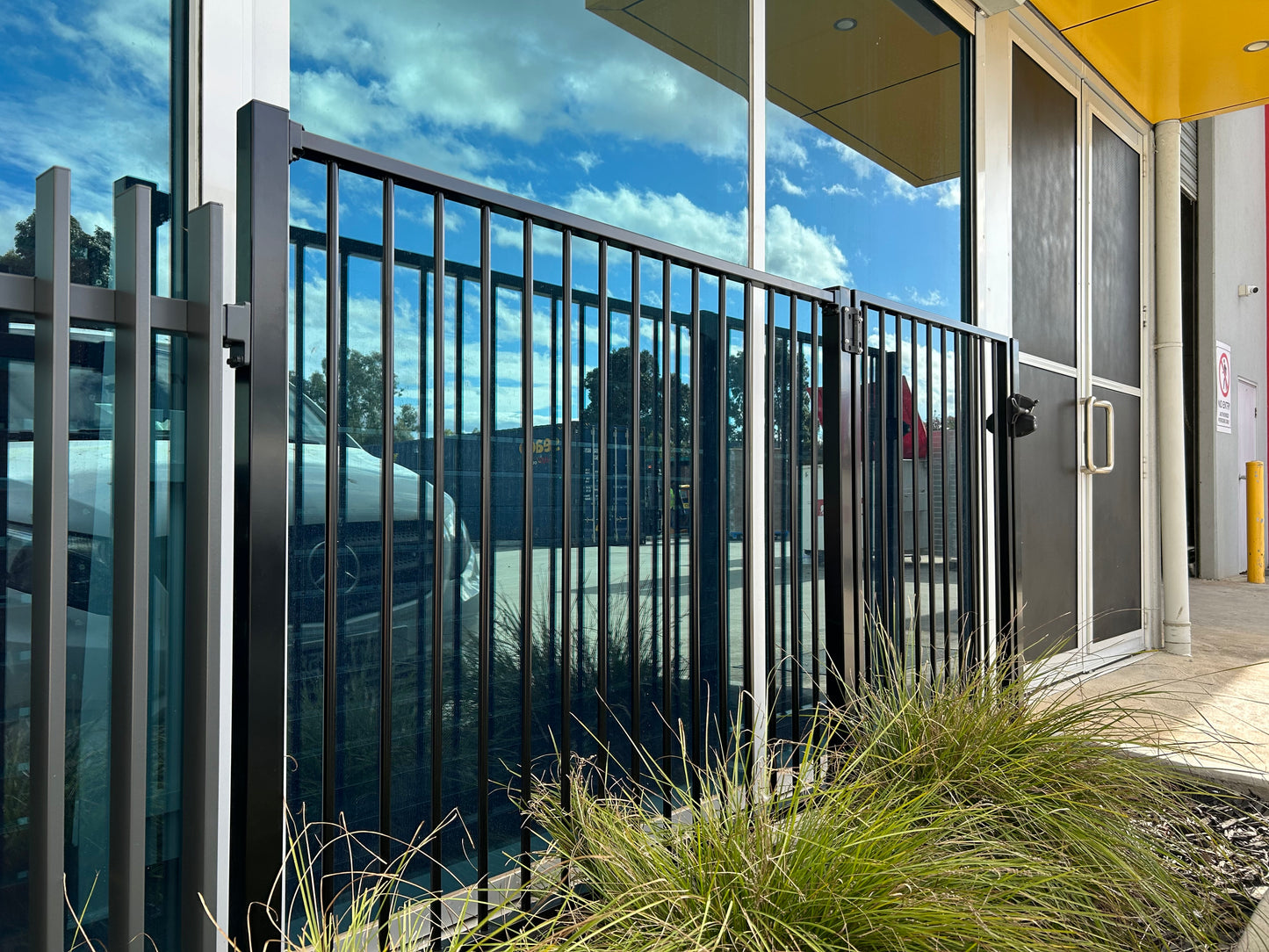 Flat Top Aluminium Fence Panel