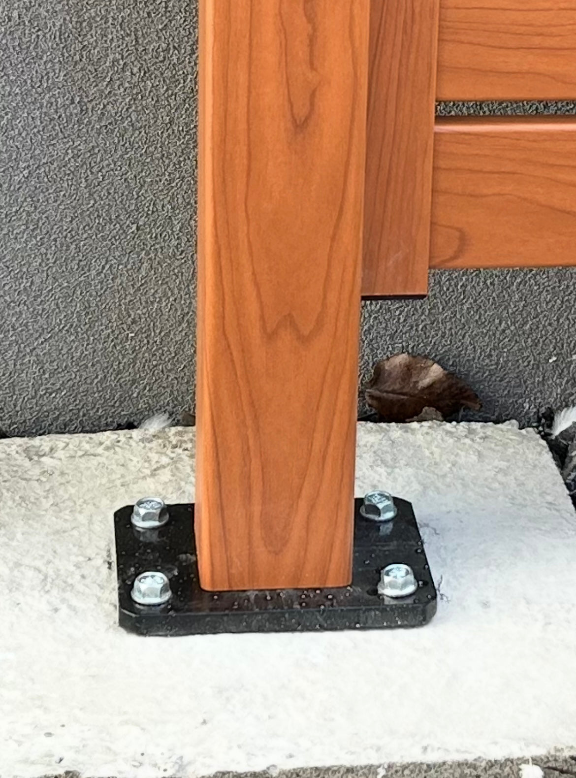 Steel Base Plated Post Insert
