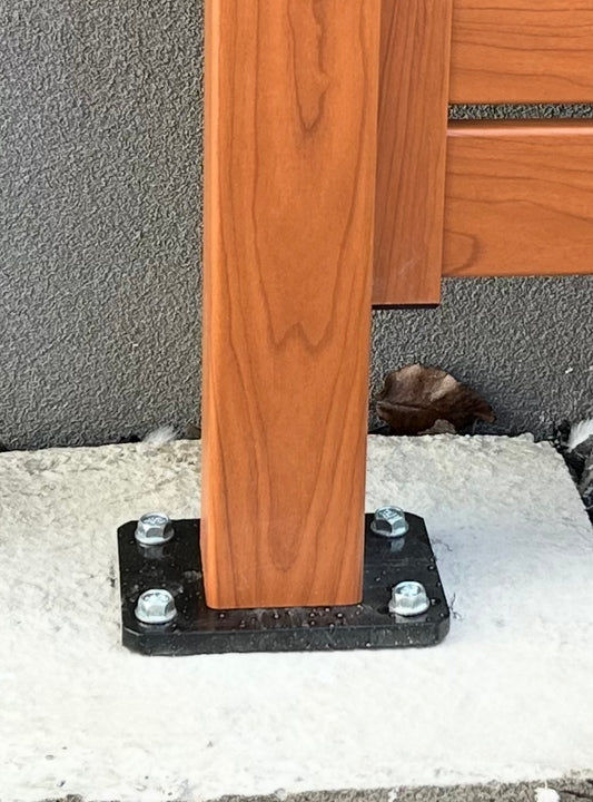 Aluminium Base Plated Post Insert