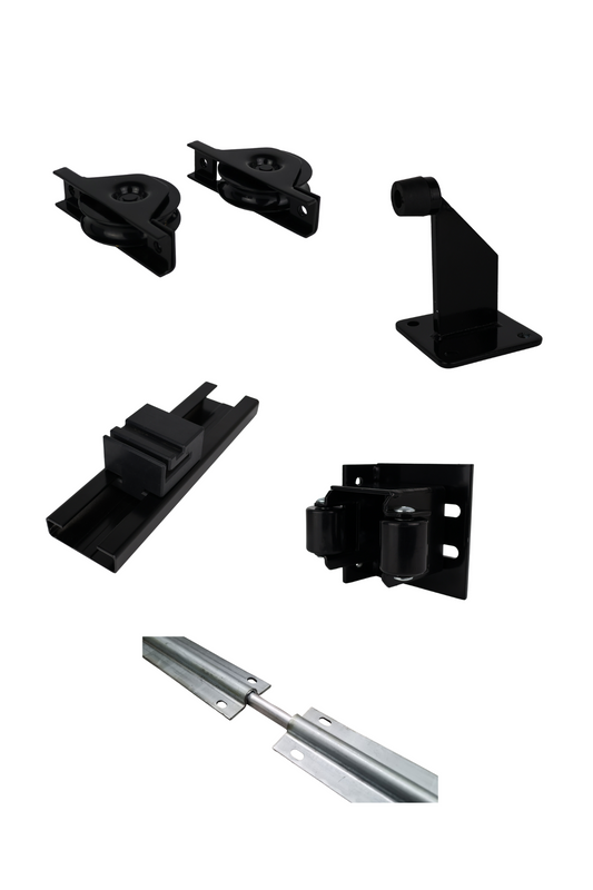 Sliding Gate Accessories Package Black