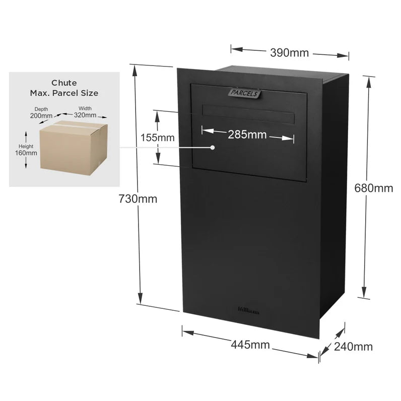 Parcel Range Letterbox