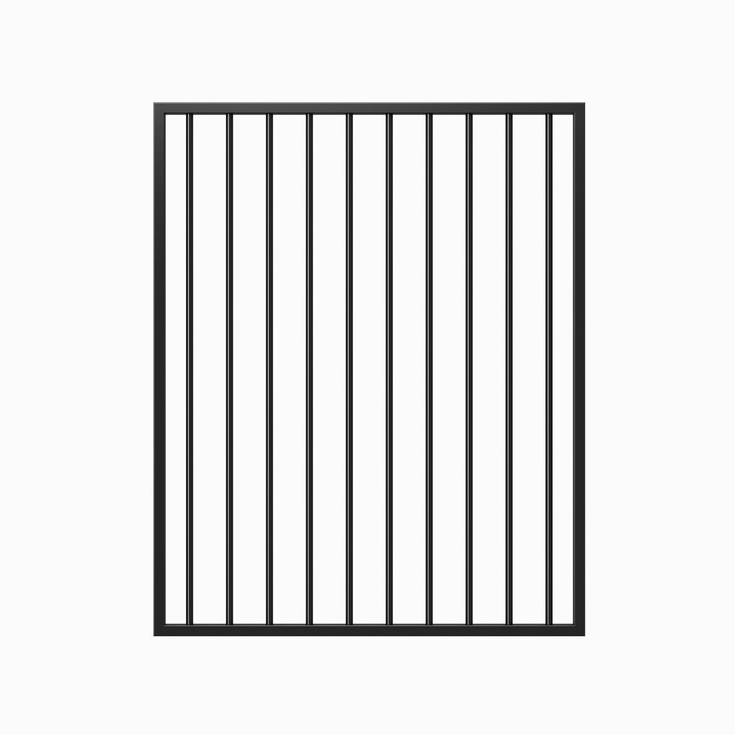 Flat Top Aluminium Fence Gate