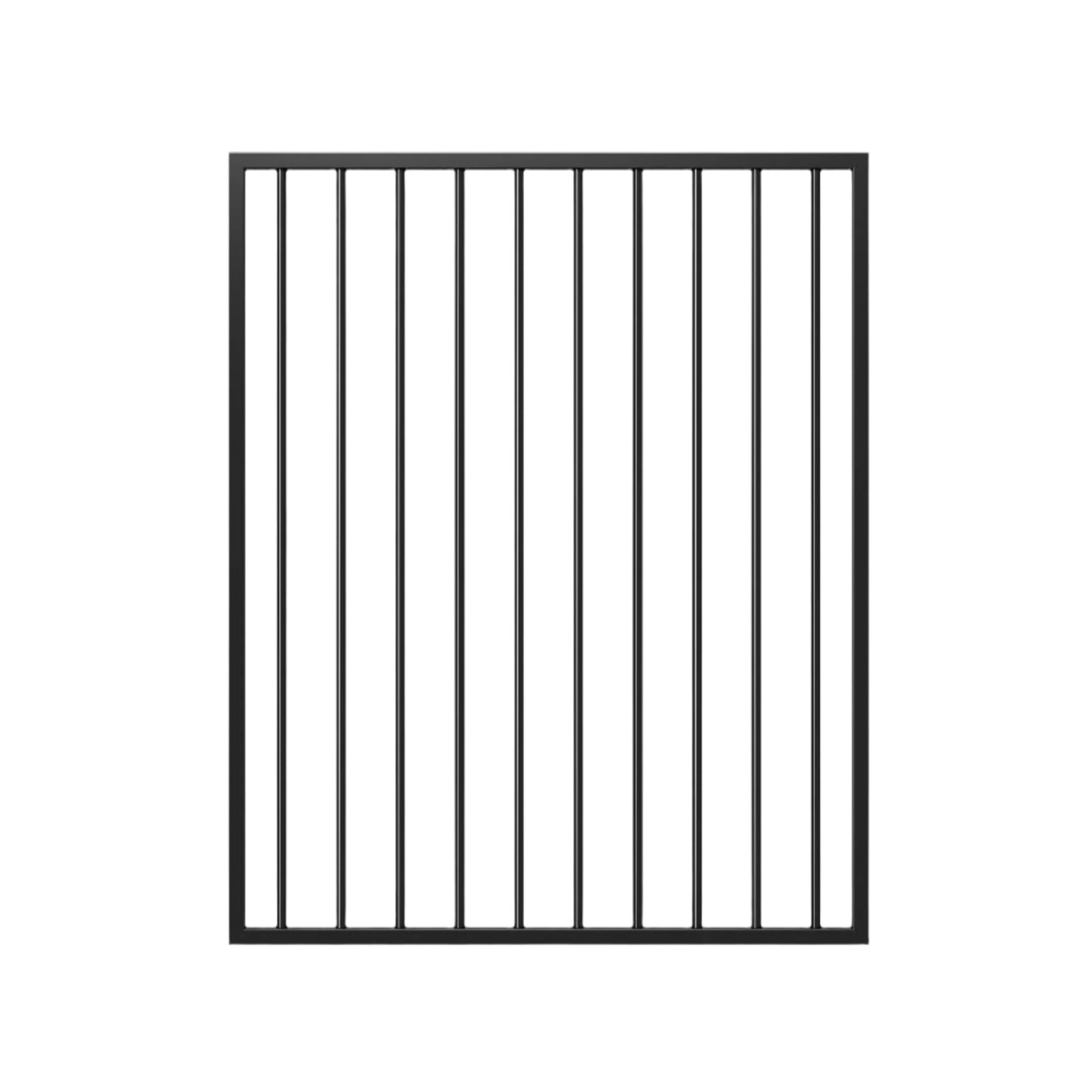Steel 1800 High Flat Top Fence Gate