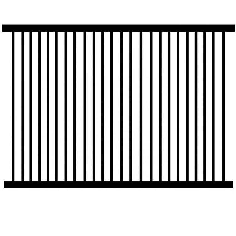 Steel 1800 High Flat Top Fence Panel