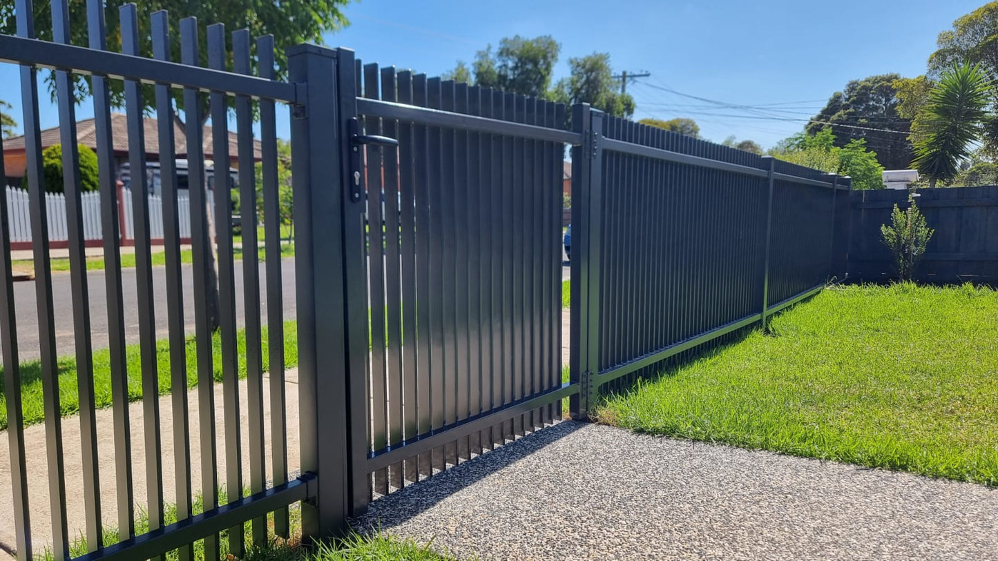 Aluminium Mini Blade Gate-Left Side Handle