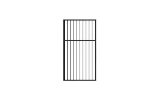 1800 High Flat Top Aluminium Fence Gate