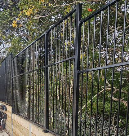 1800 High Flat Top Aluminium Gate Converter Stile