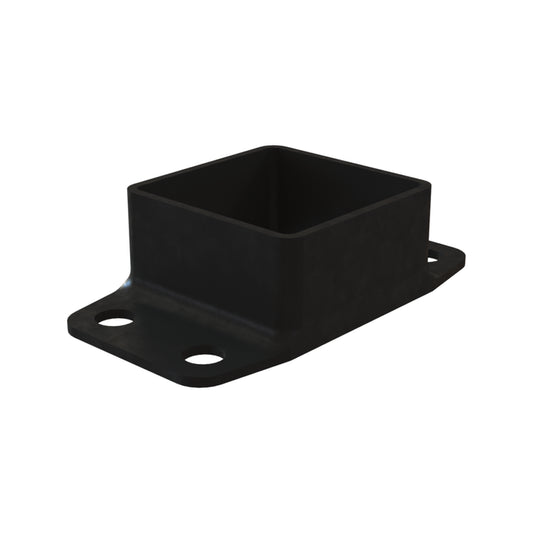 Steel Fence Panel Bracket Double lug with 4 screw holes 40x40 - pack of 4