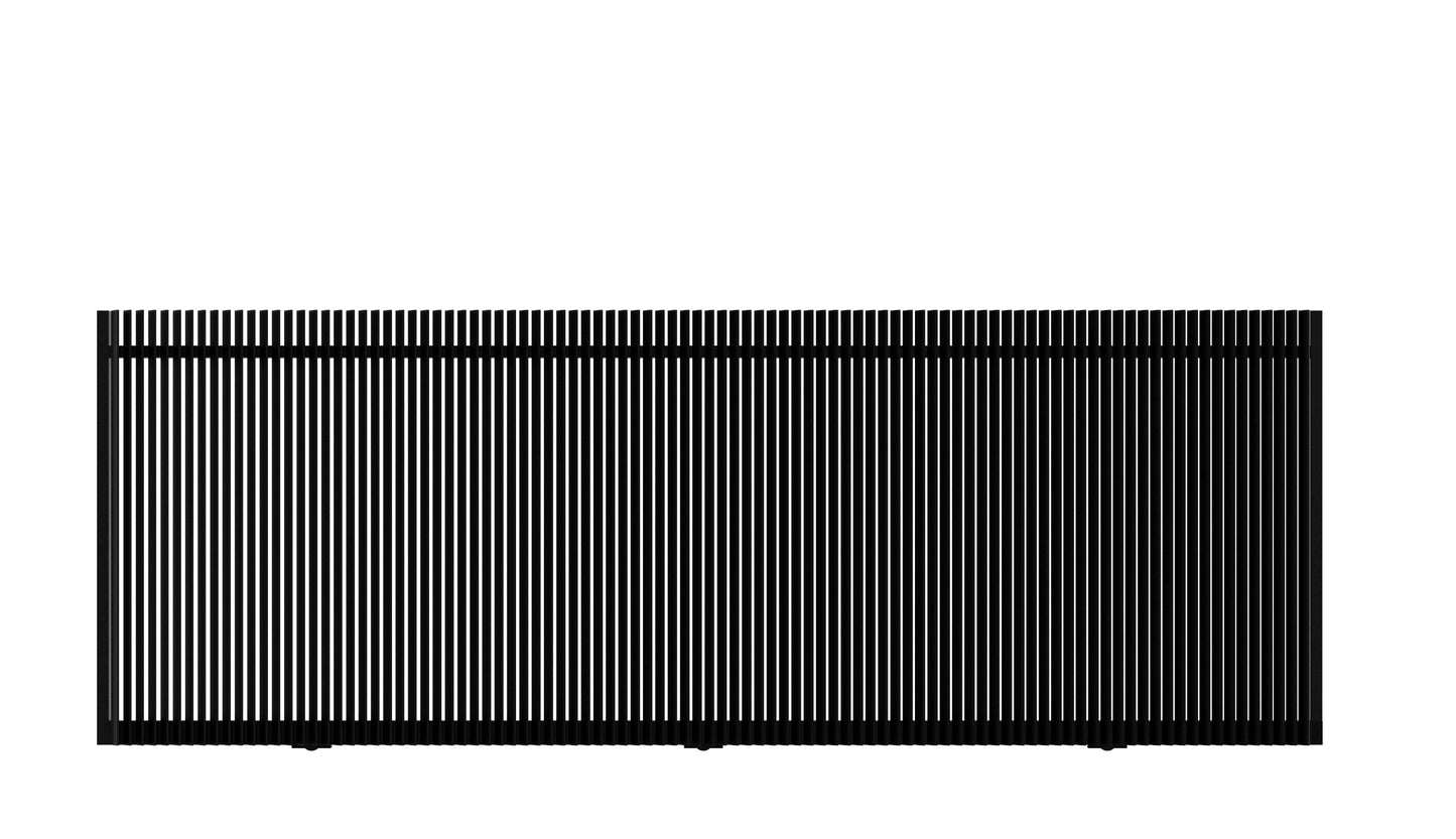 Aluminium Angled Mini Blade Sliding Gate Package