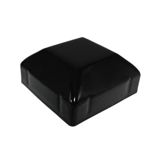 Post Cap 65 x 65-Steel - Black