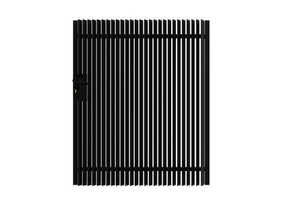 Aluminium Angled Mini Blade Gate-Left Side Handle