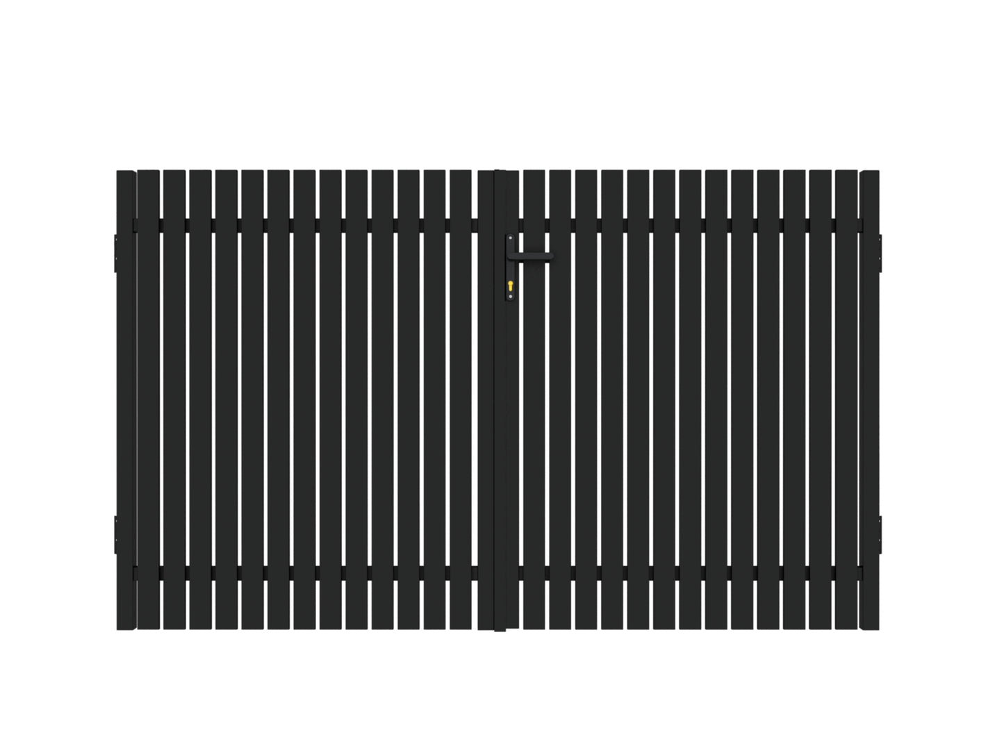 Aluminium Mini Picket Double Gate Package