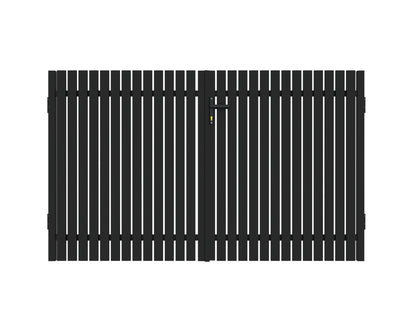 Aluminium Mini Picket Double Gate Package