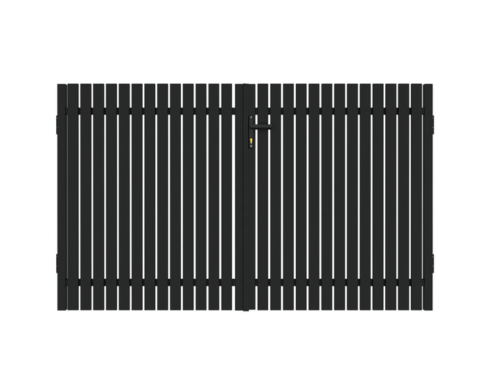 Aluminium Mini Picket Double Gate Package – Alumatin Screens