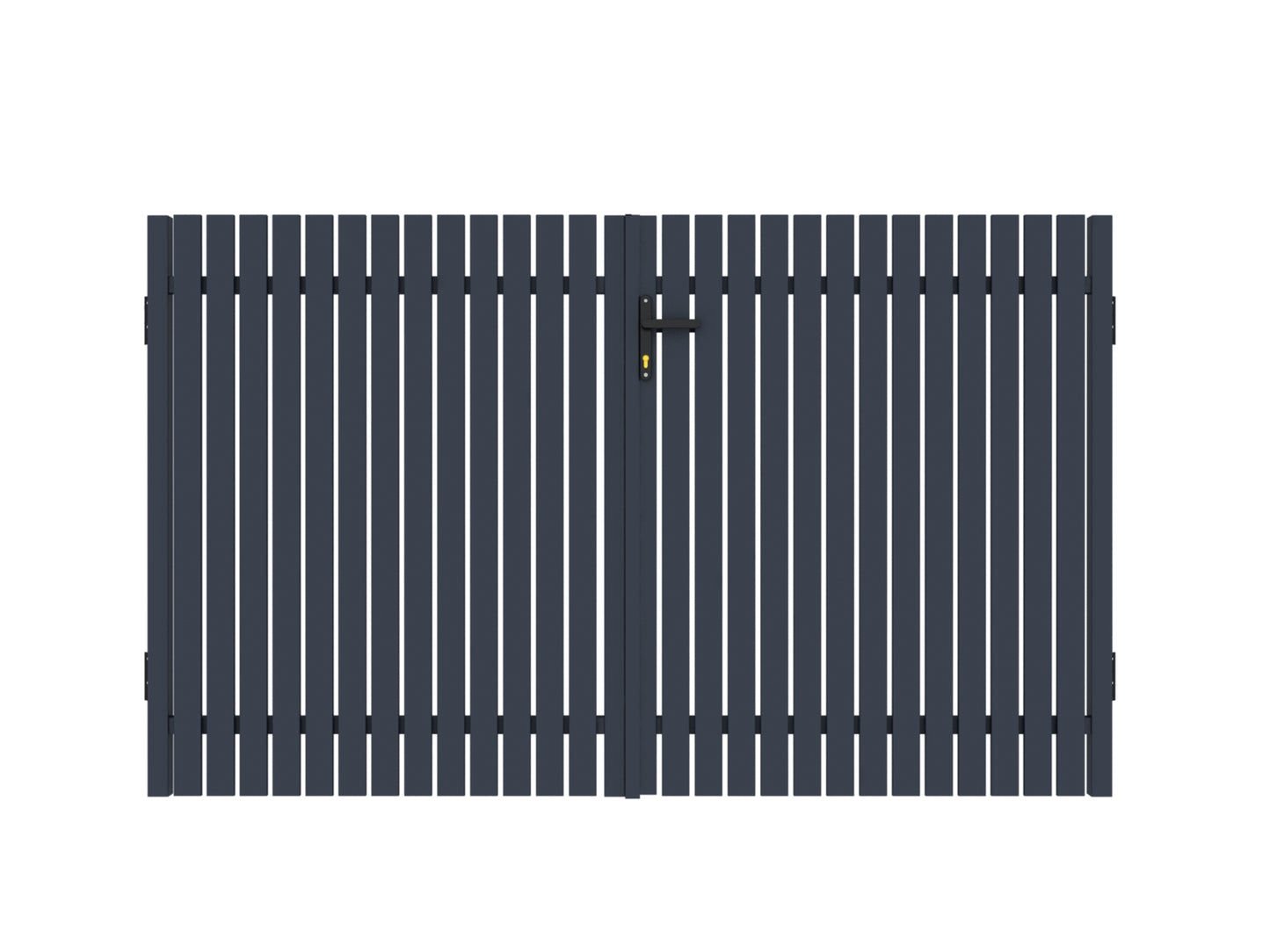 Aluminium Mini Picket Double Gate Package