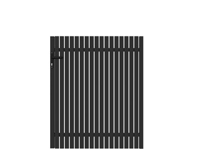 Aluminium Mini Picket Gate-Left Side Handle