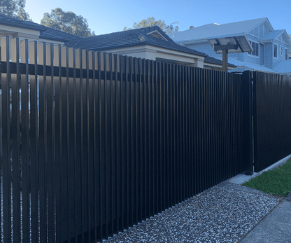 Aluminium Mini Blade Sliding Gate Package