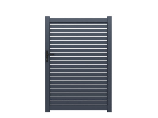 Double DIY Horizontal Maxi Slat Gate (1200mm high x 3000mm wide)