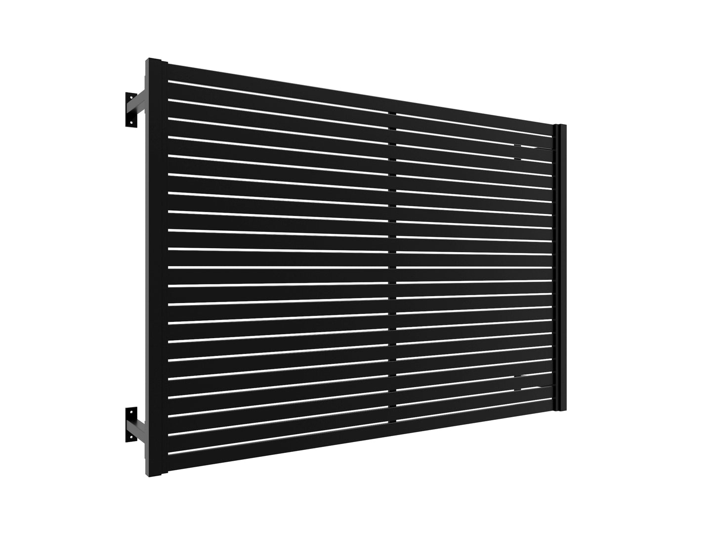 DIY Horizontal Slat Window Privacy Screen (1640mm high x 2400mm wide)