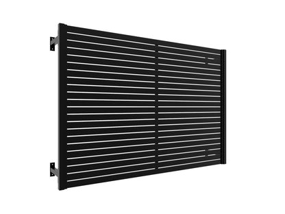 DIY Horizontal Slat Window Privacy Screen (1640mm high x 2400mm wide)