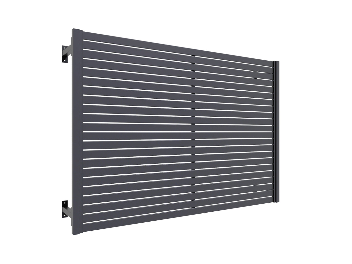 DIY Horizontal Slat Window Privacy Screen (1640mm high x 2400mm wide)