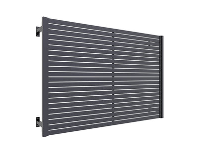 DIY Horizontal Slat Window Privacy Screen (1640mm high x 2400mm wide)