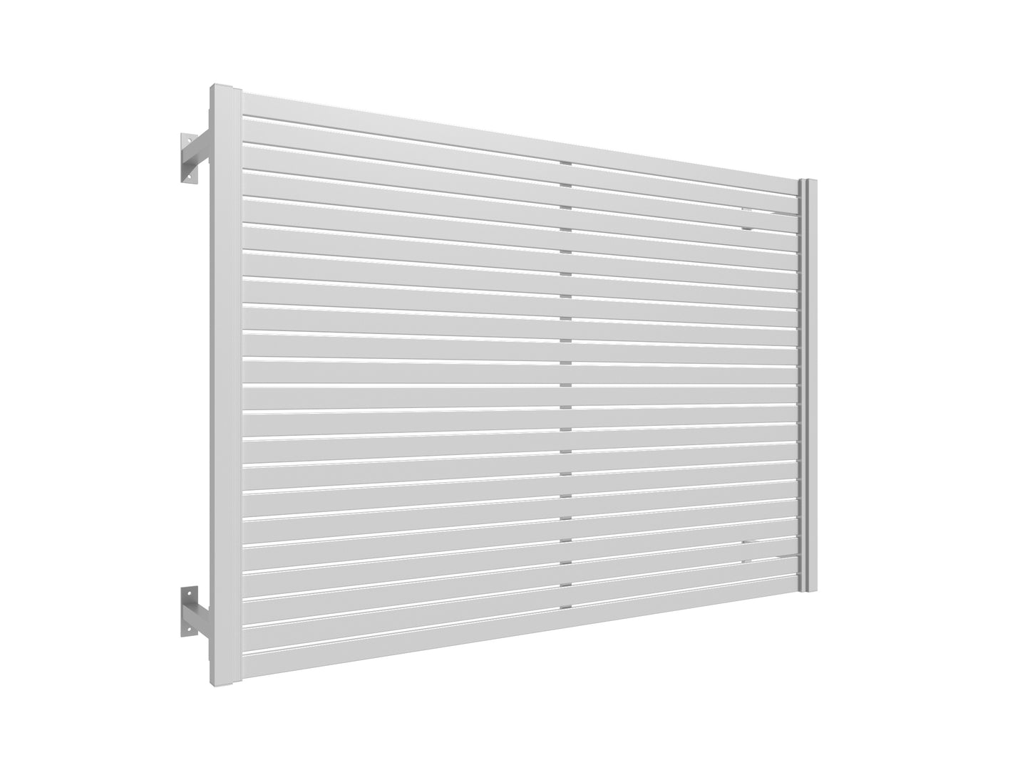 DIY Horizontal Slat Window Privacy Screen (1640mm high x 2400mm wide)