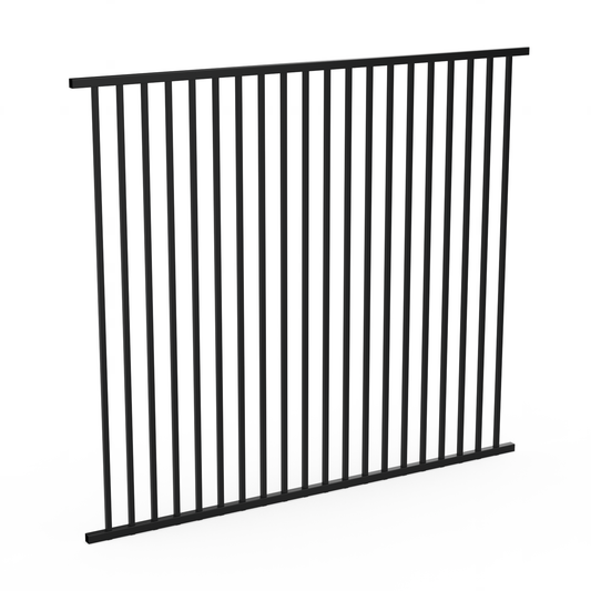 Steel 1800 High Flat Top Fence Panel