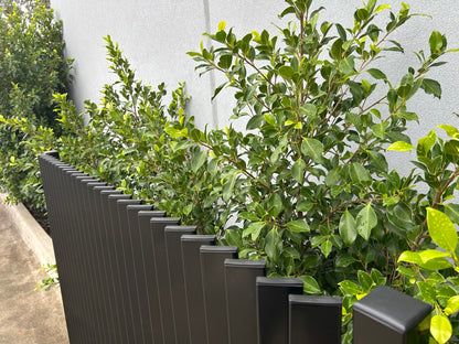 Aluminium Angled Mini Blade Gate-Left Side Handle