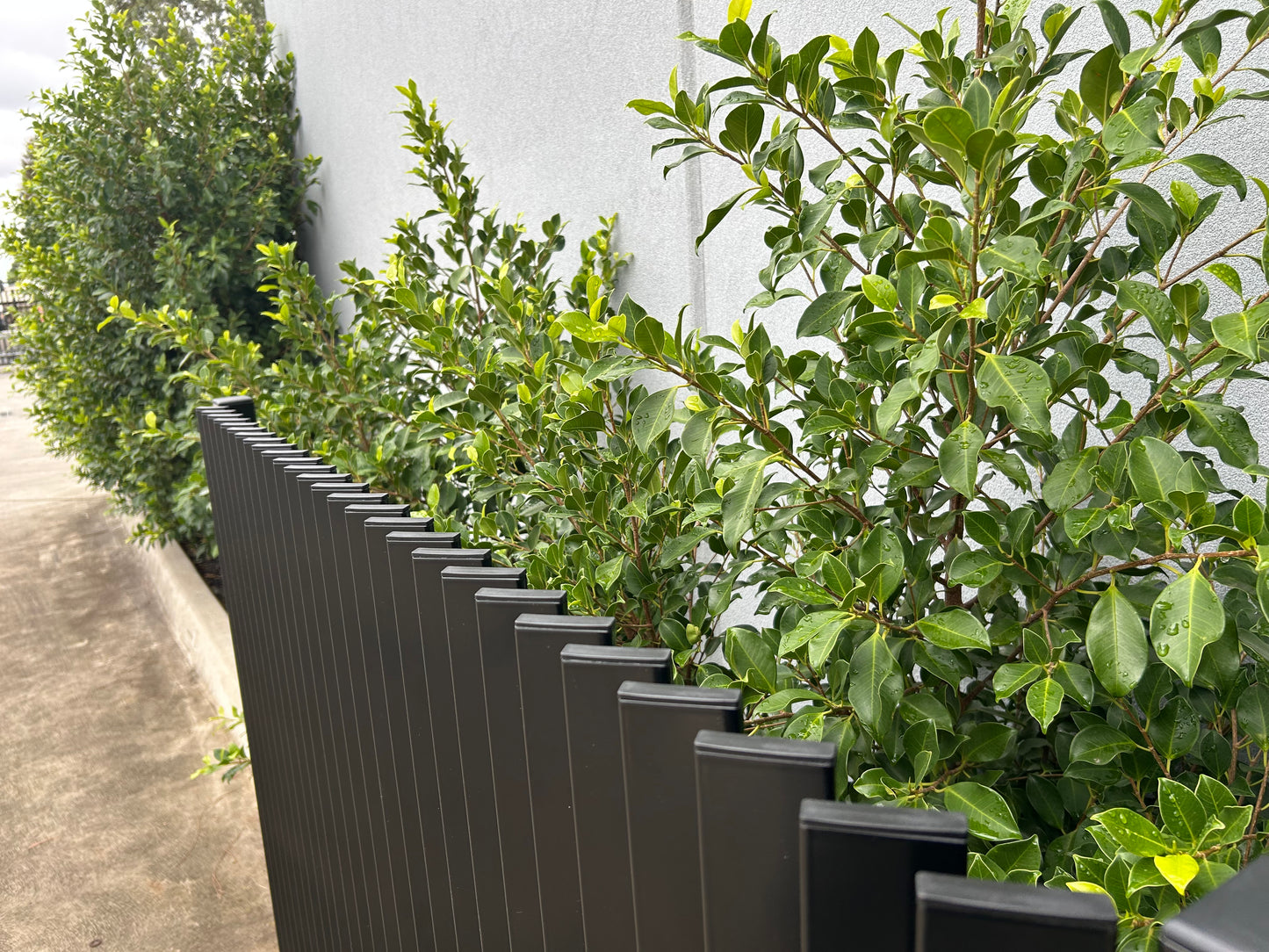 Aluminium Angled Mini Blade Sliding Gate Package