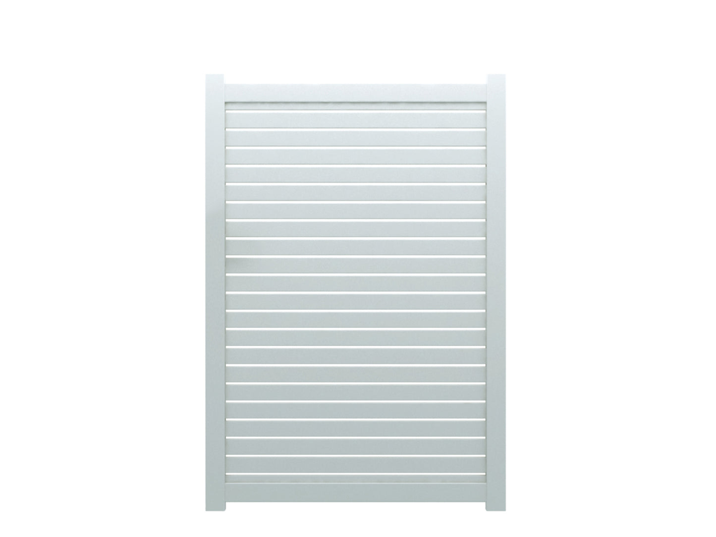 DIY Horizontal Maxi Slat Gate - No Lock (1800mm high x 1500mm wide)