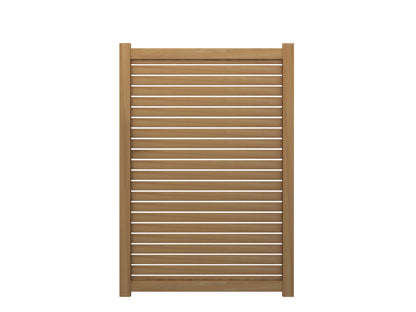 DIY Horizontal Maxi Slat Gate - No Lock (1800mm high x 1500mm wide)