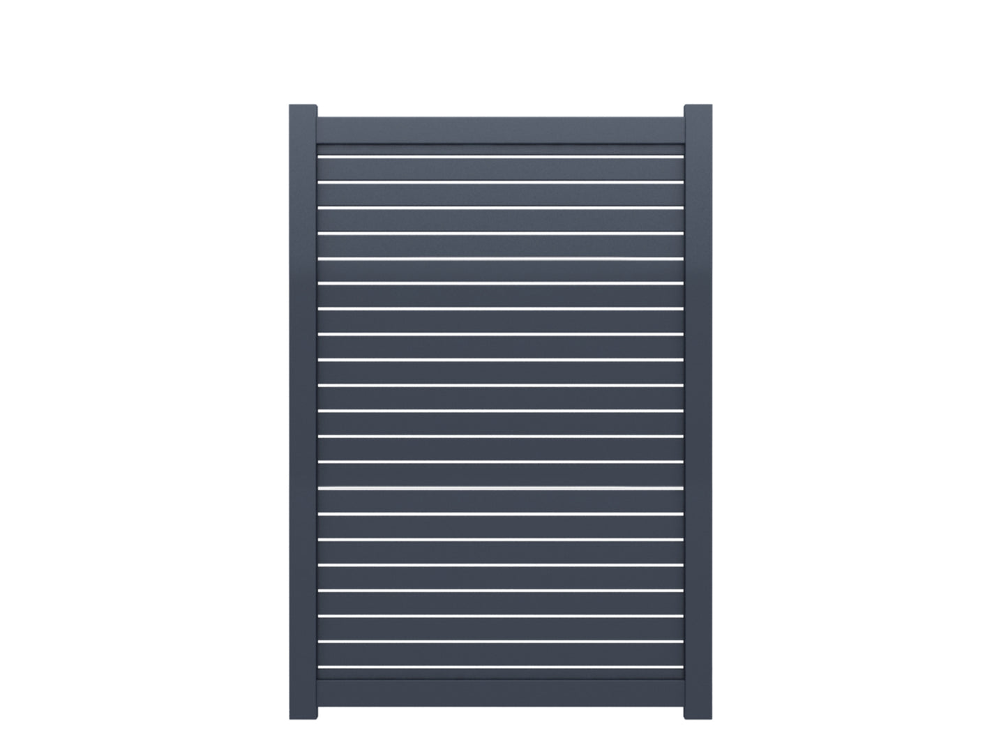 DIY Horizontal Maxi Slat Gate - No Lock (1800mm high x 1500mm wide)