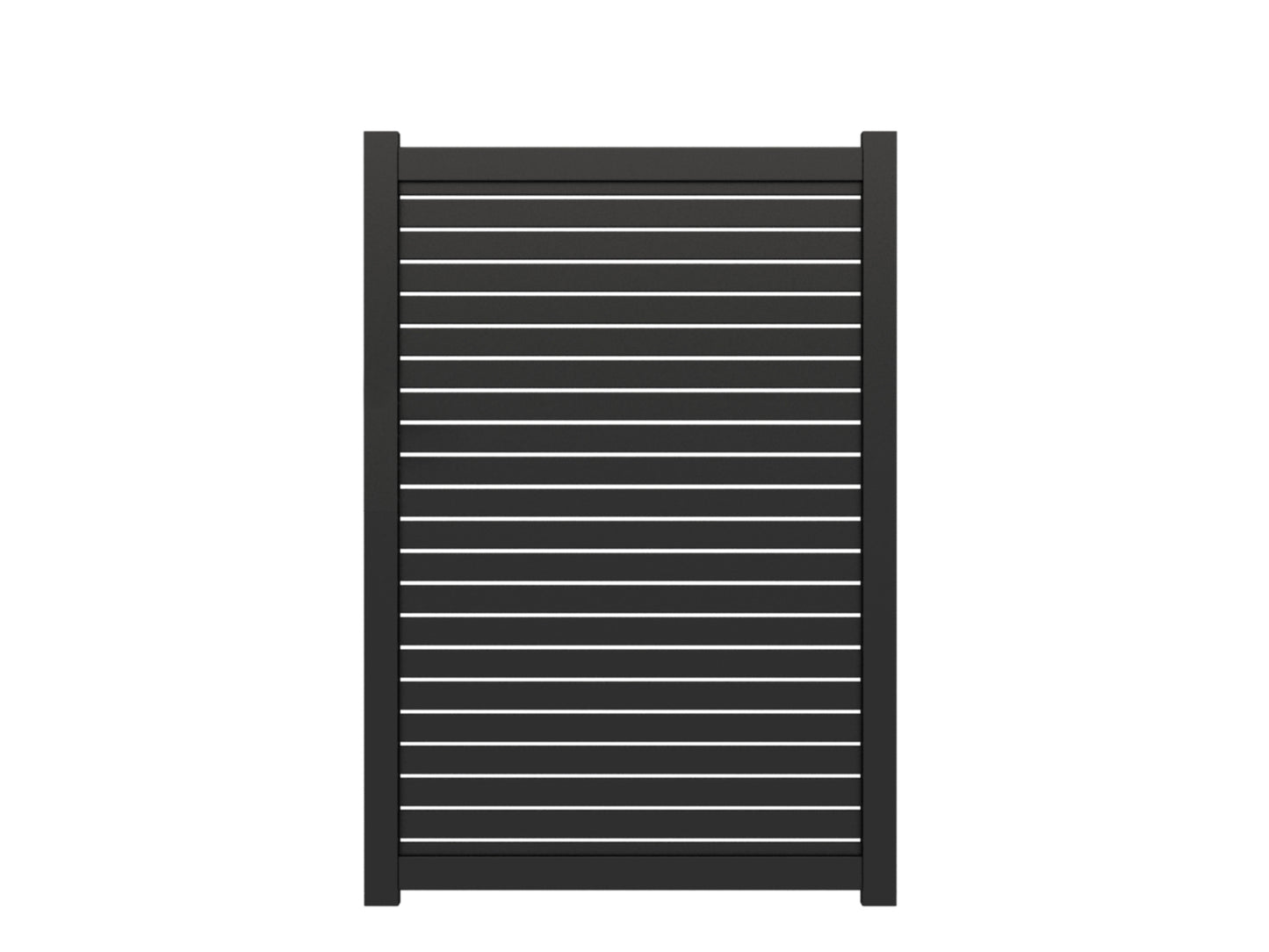 DIY Horizontal Maxi Slat Gate - No Lock (1800mm high x 1500mm wide)