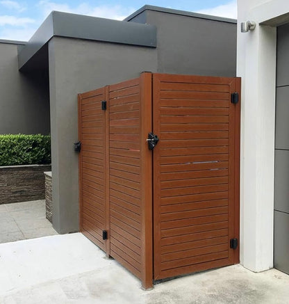 DIY Horizontal Maxi Slat Gate - No Lock (1800mm high x 1500mm wide)