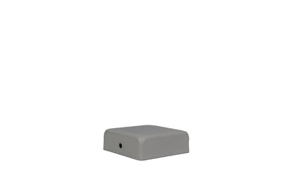 Flat Modern Fence Post Caps Aluminium Alloy
